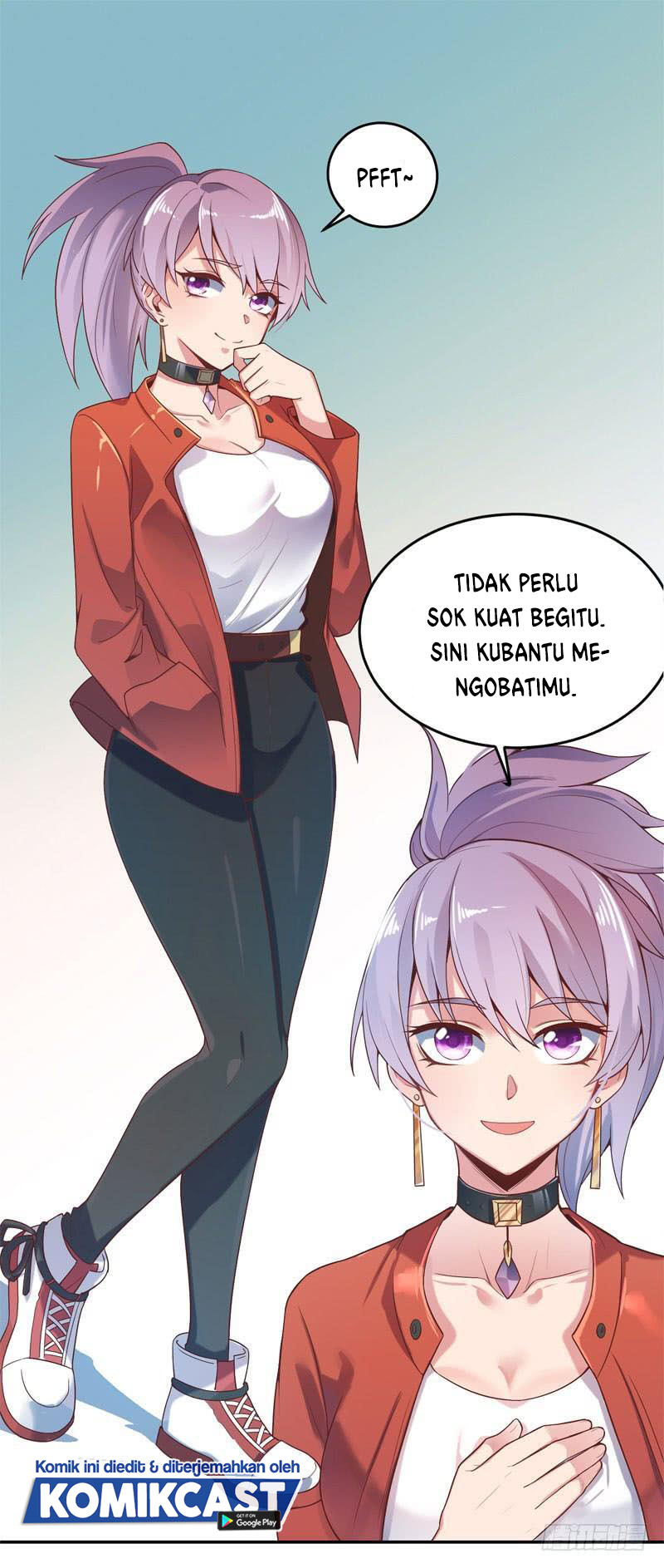 Carrying The Goddess Along Chapter 42 Gambar 8